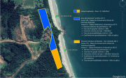 Terreno com área de 21.389,00m², situado em Armação da Piedade (Praia do Tinguá), em Governador Celso Ramos/SC