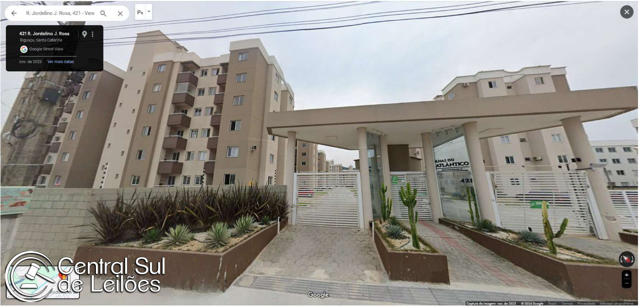 Apartamento nº 101, bloco Ilha de Ratones, com Vaga de Garagem, no Cond. Ilhas do Atlântico Residence, em Biguaçu/SC