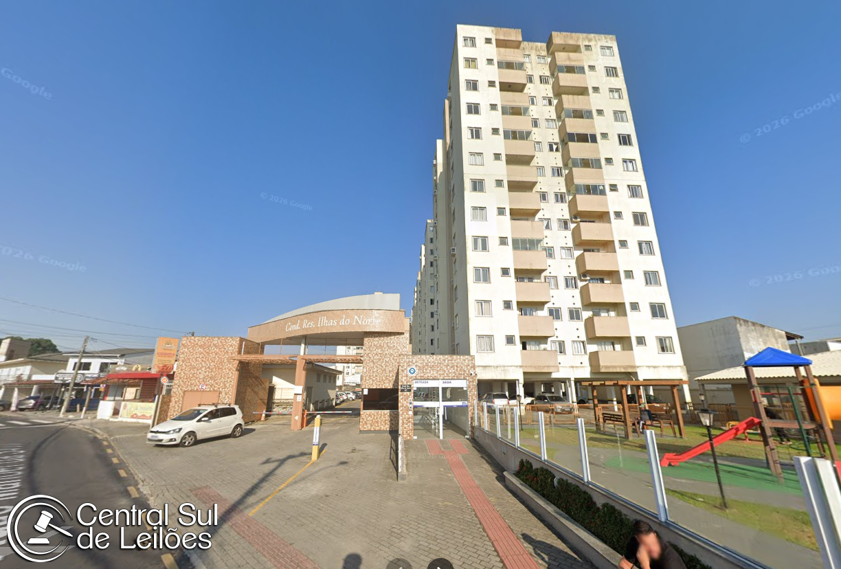 Apartamento nº 304, bloco 08, no Edifício Residencial Ilhas Do Norte, em São José/SC