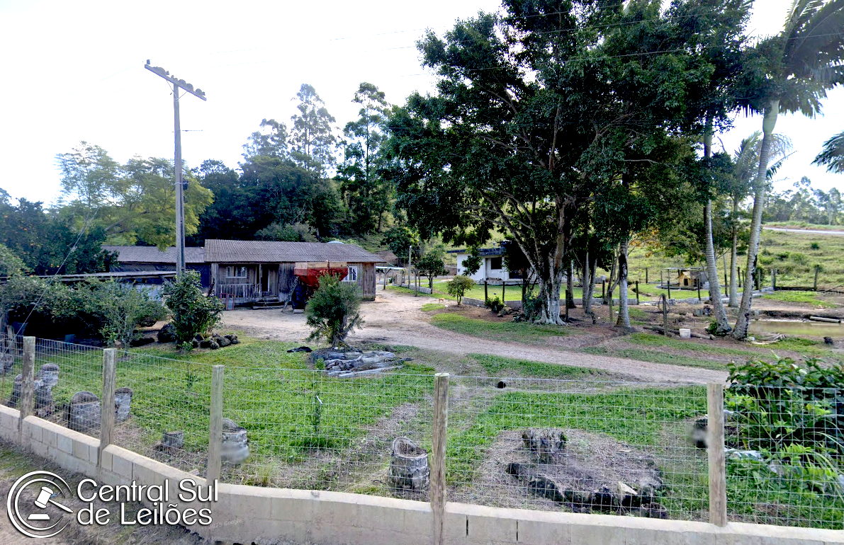 Terreno rural com área de 209.038,50m², na localidade de Riacho Ana Matias-Distrito de Rio D'Una, em Imaruí/SC
