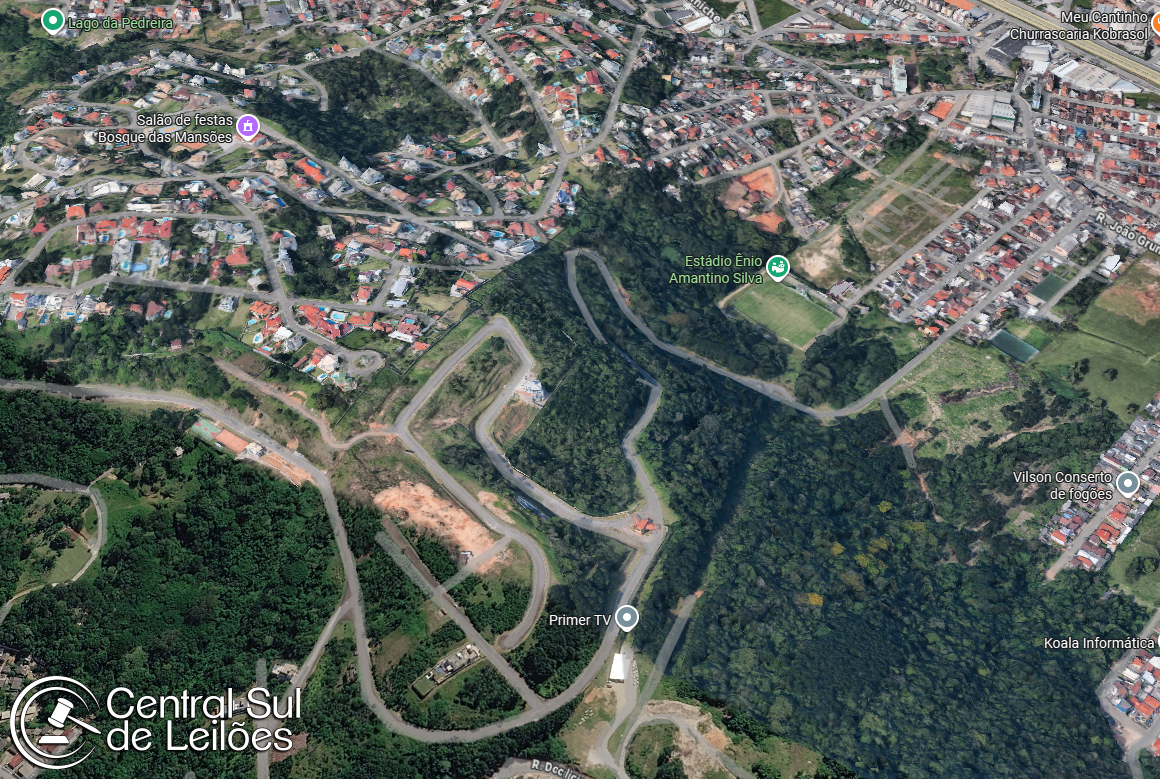 Terreno no LT 13 QD 09 com área de 535,78m², no Lot. Santa Paula Royal Tenis, em São José/SC