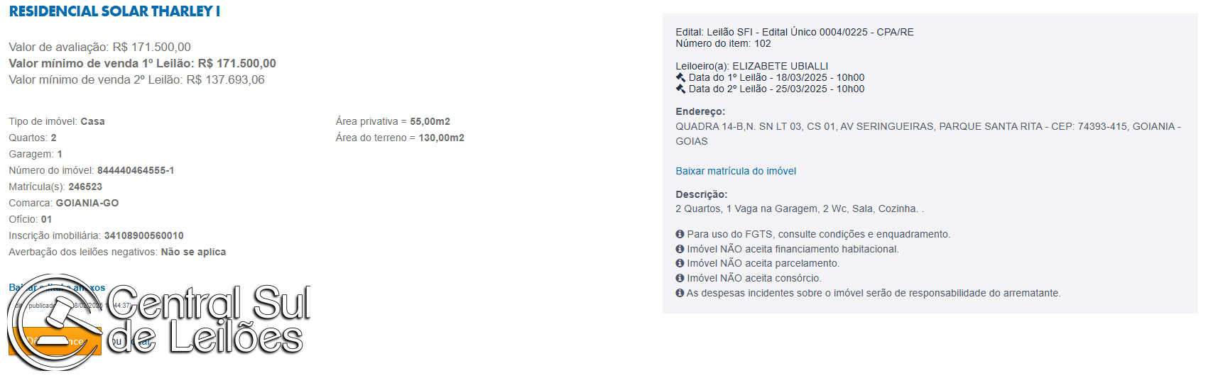 Imagem principal do lote