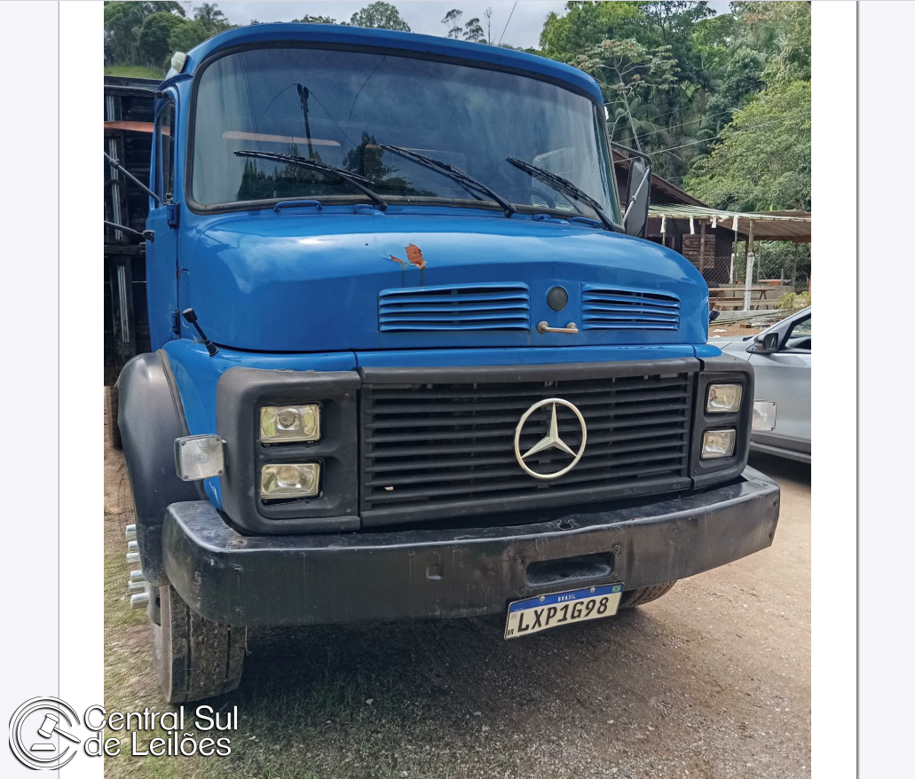 Veículo MERCEDES-BENZ M.BENZ Caminhão M.Benz L 1113 1979 Diesel Azul 1979 em leilão