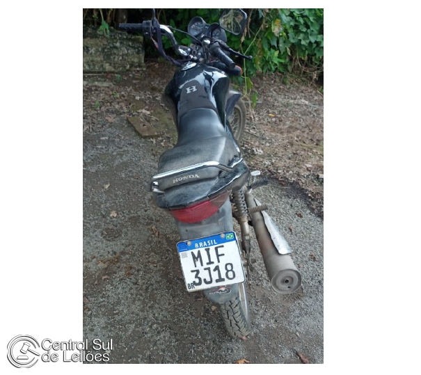 Veículo HONDA CG Motocicleta Honda CG 150 FAN ESI 2011 Preta 2011 em leilão