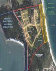 Foto principal do lote Terreno com área de 21.389,00m², situado em Armação da Piedade (Praia do Tinguá), em Governador Celso Ramos/SC do leilão Florianópolis/SC - Vara de Cumprimentos de Sentença Cíveis e Execuções Extrajudiciais em Florianópolis.