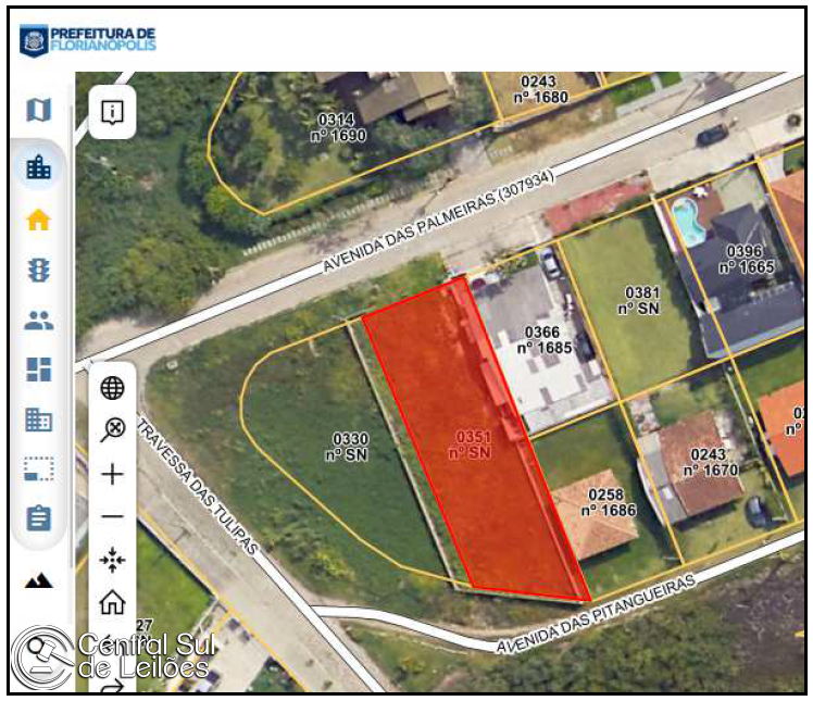Terreno com área de 660,00m², situado no pontal do jurerê, distrito de canasvieiras, em florianópolis/sc