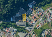 Foto principal do lote Terreno com área de 871,27m², com área construída de 511,20m², no Município de Brusque/SC do leilão Brusque/SC - 2ª Vara do Trabalho em Brusque.