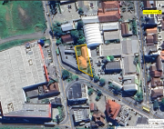 Foto principal do lote Terreno com área de 891,36m², com edificação de aprox. 365,00m², em Jaraguá do Sul/SC do leilão Florianópolis/SC - Secretaria de Execução do TRT12 - SC em Florianópolis.