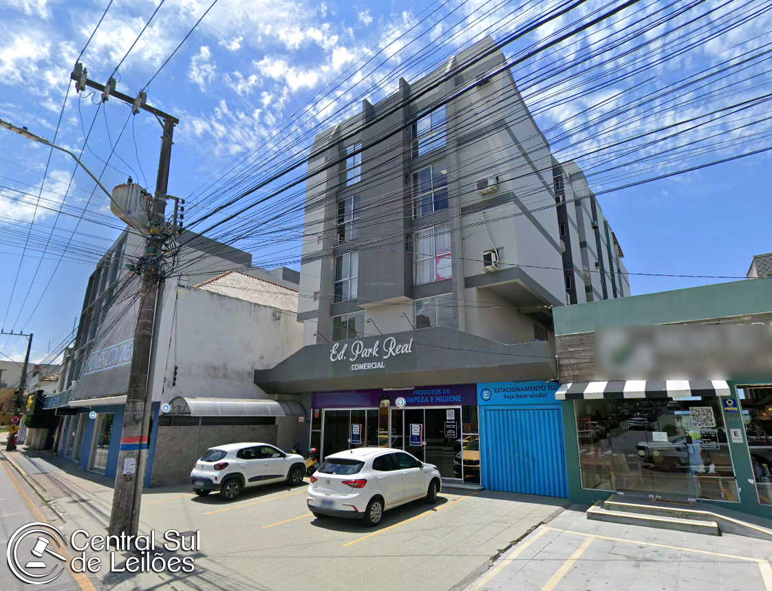 Sala nº 106 no 2º pavimento, no edifício park real comercial, em florianópolis/sc