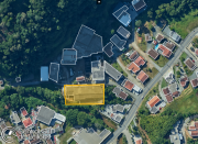 Foto principal do lote Terreno com área de 1.236,99m², com Edificação Industrial de aprox. 730,76m², no Município de Brusque/SC do leilão Brusque/SC - 2ª Vara do Trabalho em Brusque.