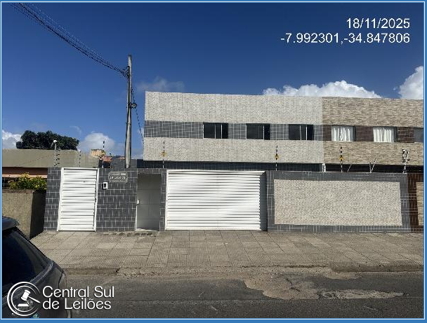 Item188 - apartamento nº 02, com vaga de garagem, bairro fragoso, em olinda/pe