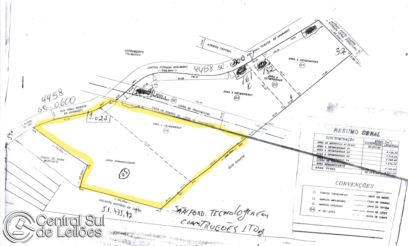 Terreno com área de 8.902,27m², com edificações, bairro forquilhas, no município de são josé/sc - foto 3