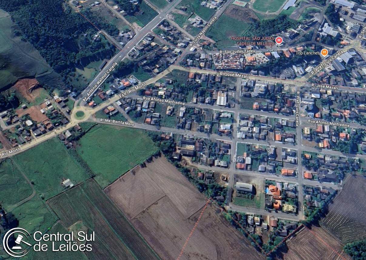Imóvel de dois pavimentos, no lt 01 qd01, no lot. costa e maia, com área de 341,15m², em meleiro/sc