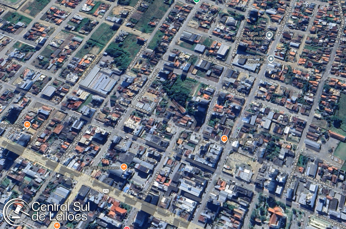 Vaga de garagem nº 10, no Edifício Residencial Renascer, no Município de Braço do Norte/SC