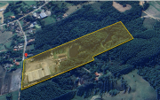Foto principal do lote Terreno rural com área de 62.720,00m², com Galpão edificado, Distrito de São Bento Baixo, no Município de Nova Veneza/SC do leilão Extrajudicial - BRDE Nova Veneza/SC - 2º LEILÃO em Nova Veneza.