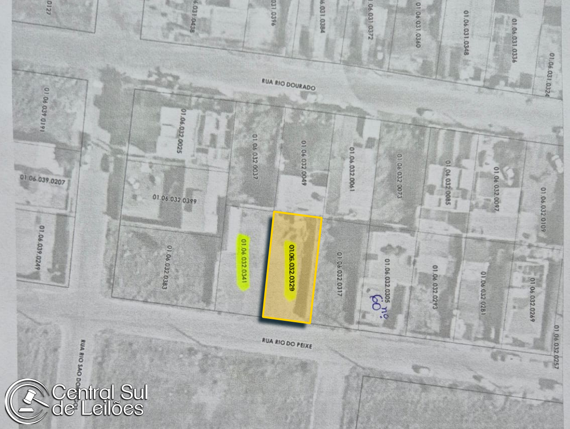 Terreno no LT 10 QD 04, com área de 312,12m², no Loteamento Rio Pequeno I, em Camboriú/SC