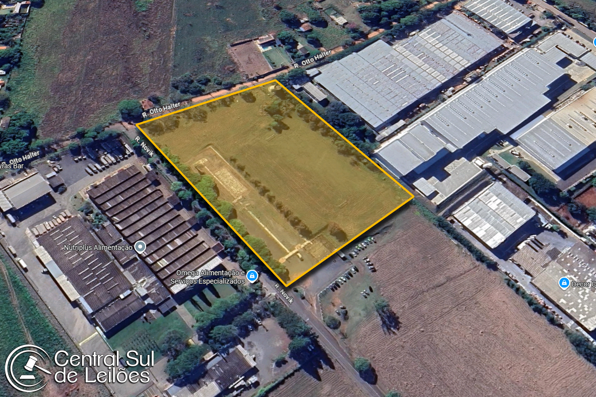 Gleba de terras com área de 22.120,68m², no Distrito Industrial, no Município de Salto/SP