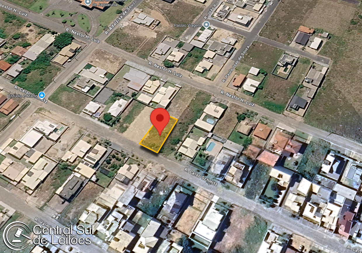Terreno no LT 13 QD 02, com área de 360,00m² no Loteamento Cristo Rei IV, no Município de Jaguaruna/SC