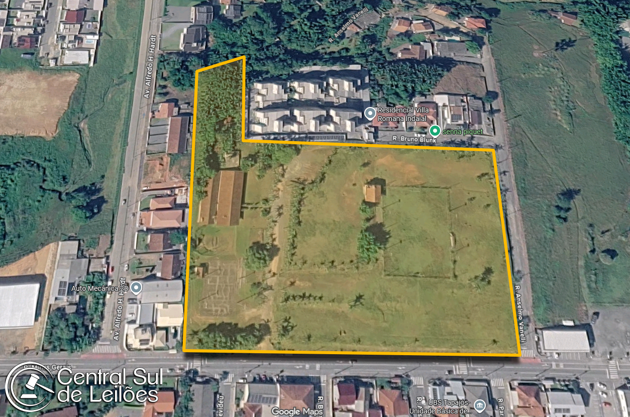 Terreno de 30.000m² com Complexo Recreativo de 4.922,98m² de área construída, em Indaial/SC